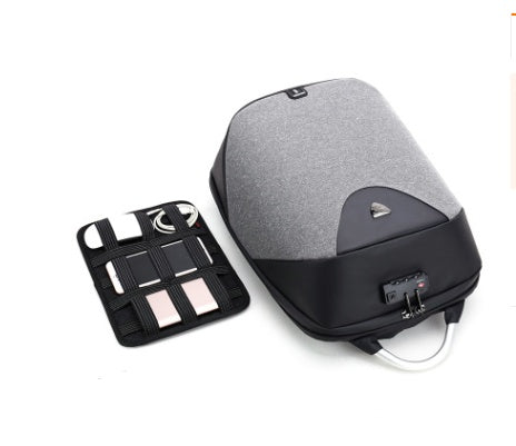 Anti-Theft 15.6-Inch Laptop Backpack: Versatile British-Style Business Bag