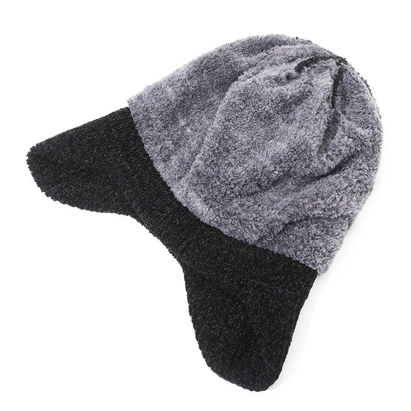 Fashion Men's Winter Fleece-lined Wool Hat