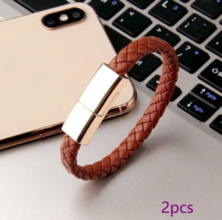 USB Bracelet Charger Cable for iPhone USB C Micro