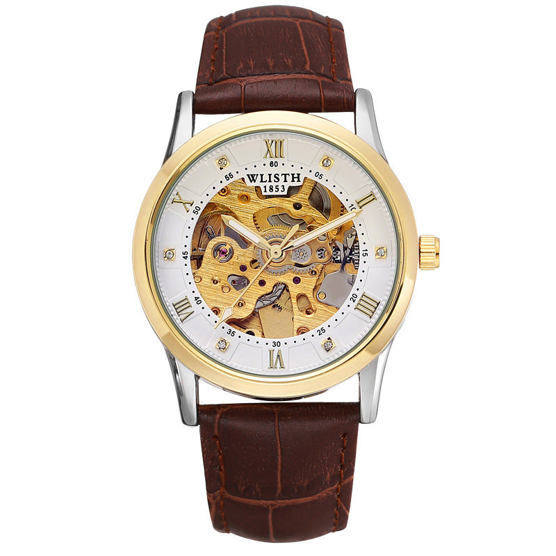 Stainless Steel Waterproof Business Automatic Mechanical Watch
