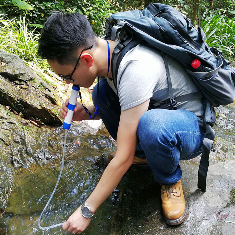 Outdoor Water Filter Camping Survival Tool