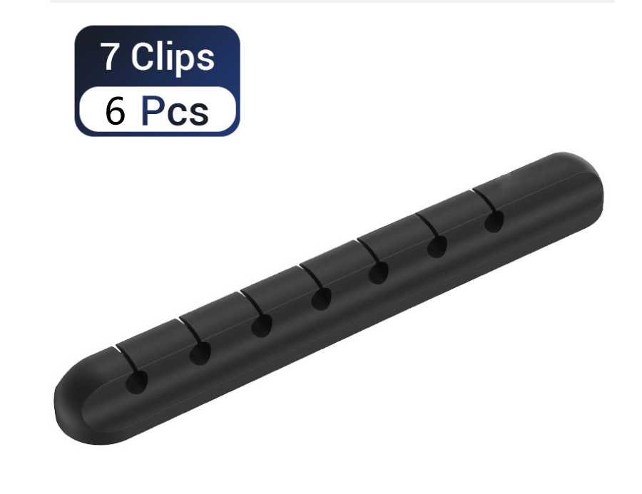 Silicone Cable Management Clips
