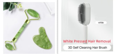 Self Cleaning Hair Brush One-key Airbag Massage