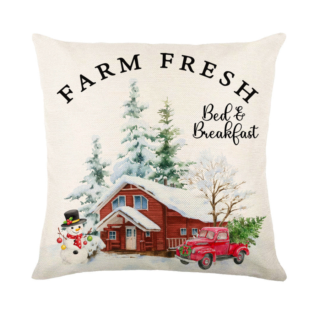 Christmas Snowflake Pillow Covers
