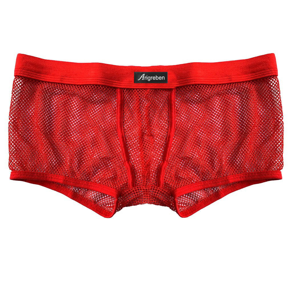 Men's Mesh Breathable Transparent Boxers