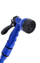 Telescopic Latex Water Hose with High-Pressure Spray Gun