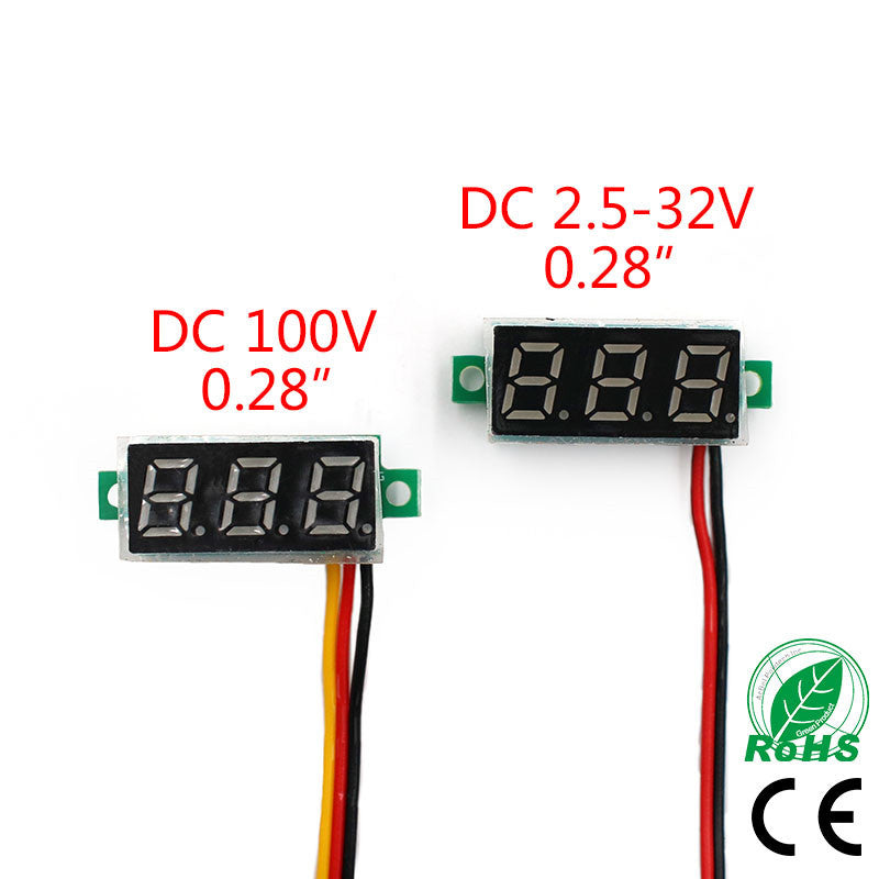 Mini Digital DC Voltmeter 0.28 Inch