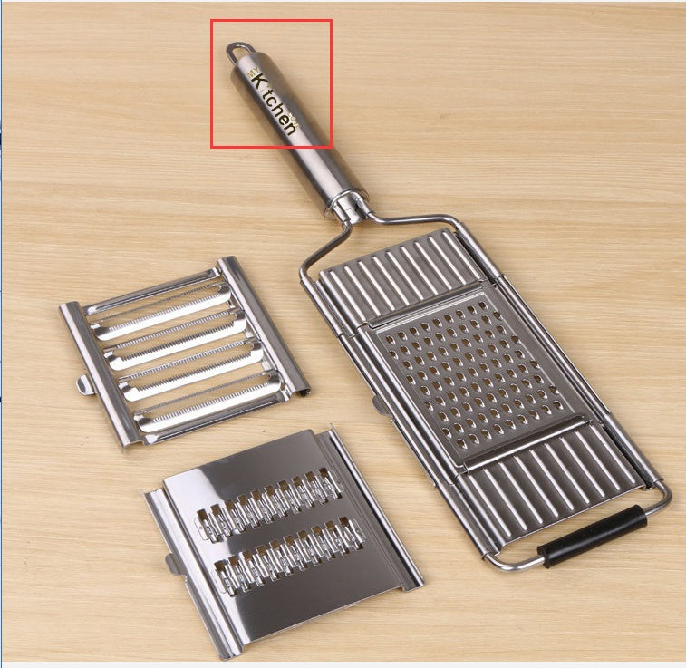 Stainless Steel Grater Vegetable Fruit Slicer Peeler