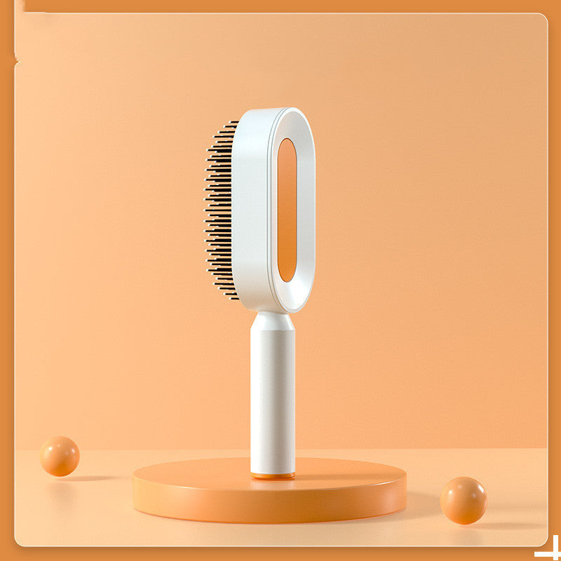 Self Cleaning Hair Brush One-key Airbag Massage