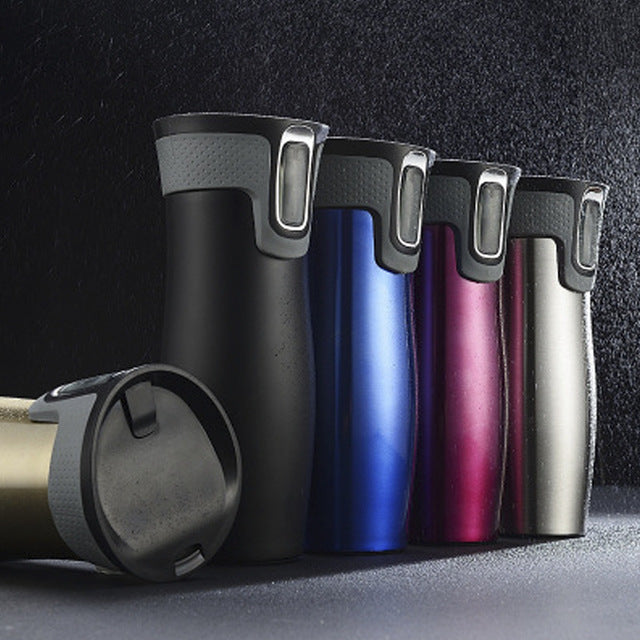 Vacuum Insulated Stainless Steel Travel Mug and Tea Bottle