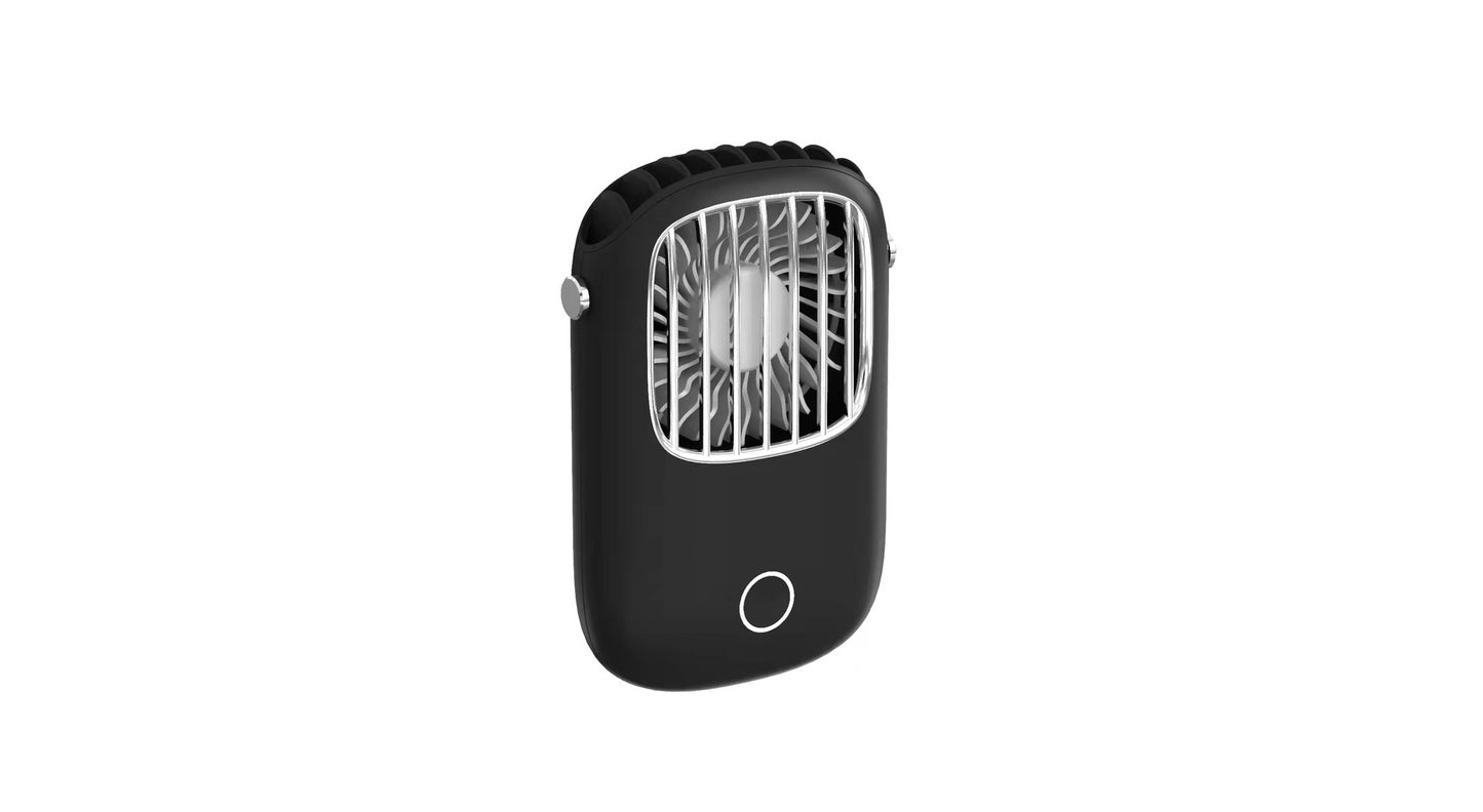 Mini Neck Fan USB Rechargeable Silent Air Cooler