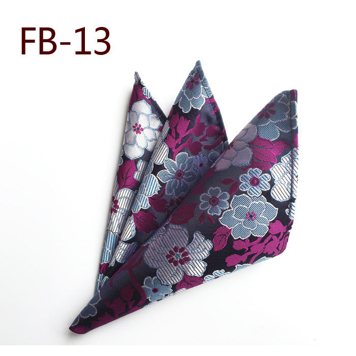 British Business Polyester Yarn Jacquard Small Towel