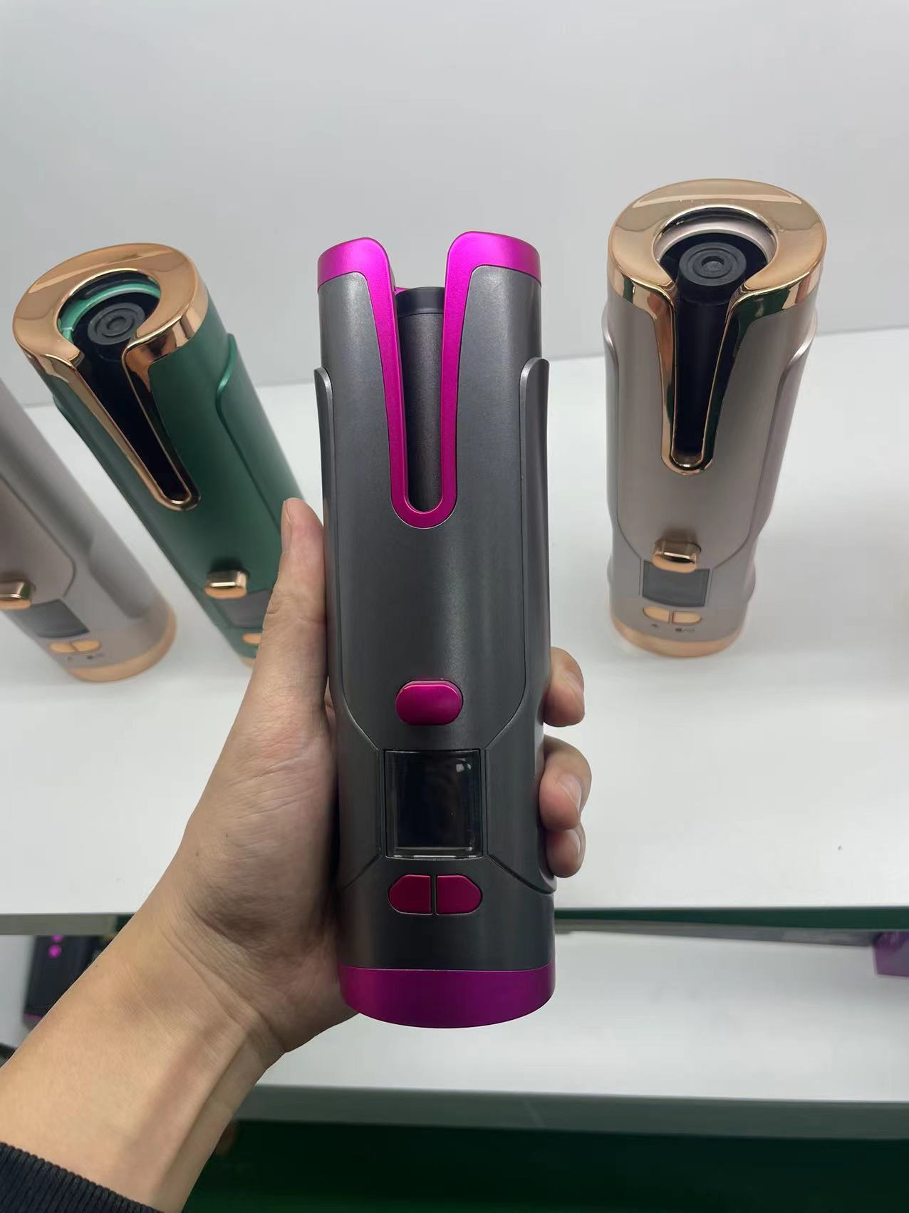 Portable Rechargeable Auto Hair Curler