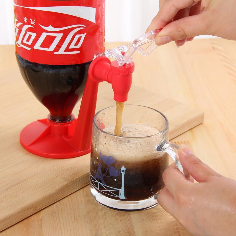 Upside Down Soda Dispenser Water Bottle Gadget