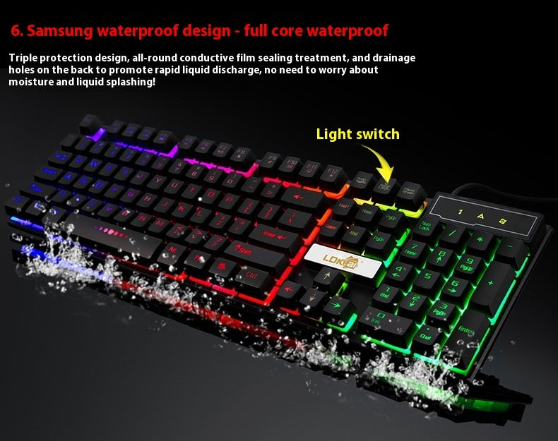 USB RGB Gaming Keyboard
