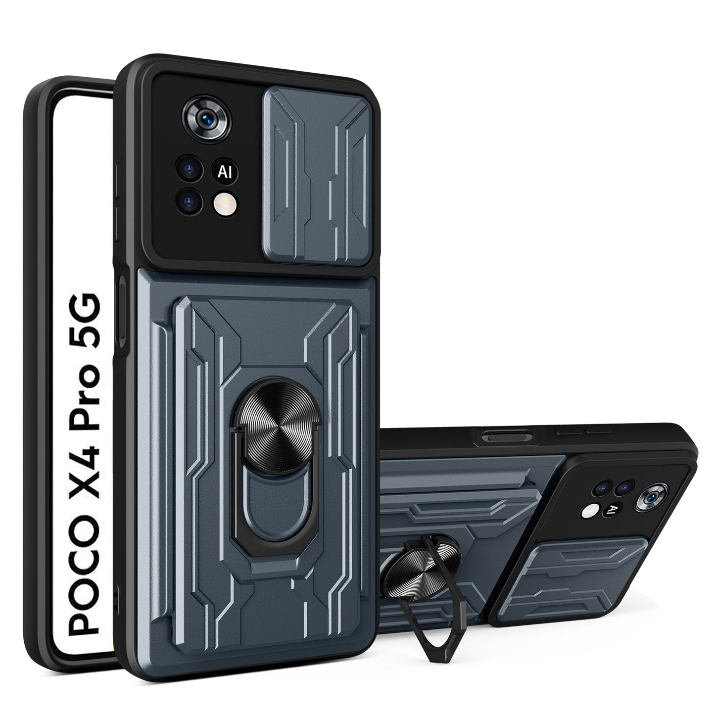 Suitable For Redmi Lijia Multi-function Card Phone Case