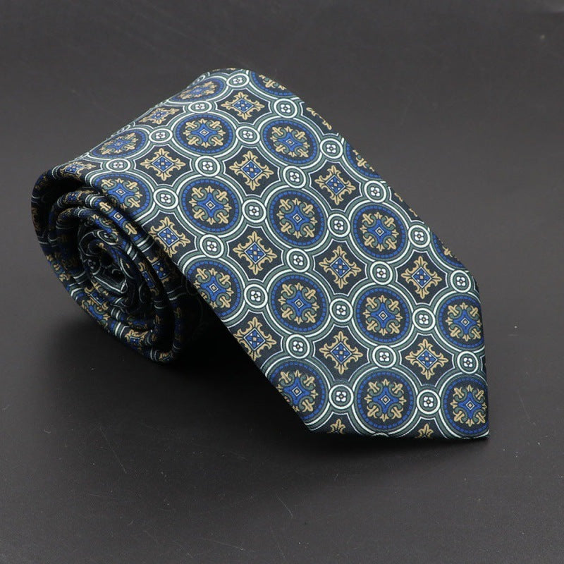 Bohemian Silk Men's Fashion Necktie