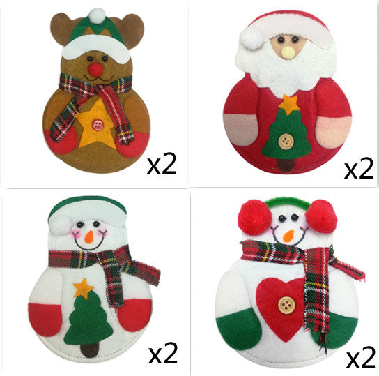 Christmas Snowman Cutlery Set