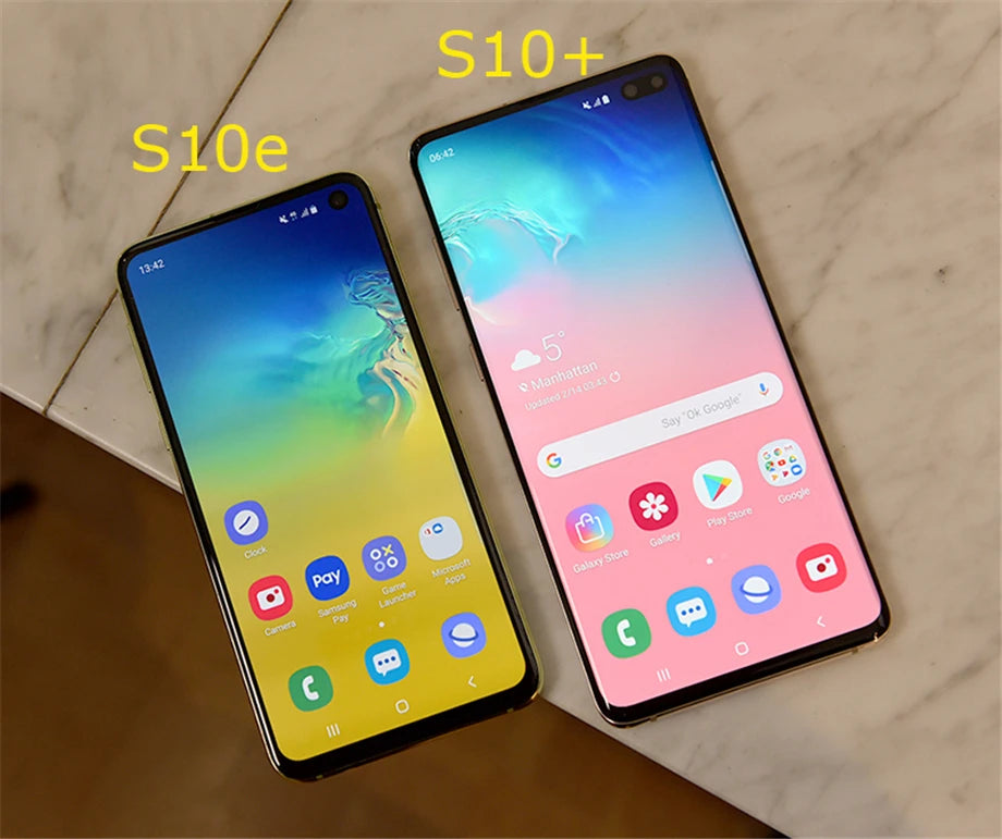 Samsung Galaxy S10e Duos G970FD Dual Sim Global Version Exynos 6GB RAM 128GB ROM Octa Core 5.8' NFC Original Unlocked Cell Phone