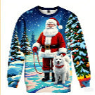 Polyester Spring And Autumn Round Neck Men's Sweater