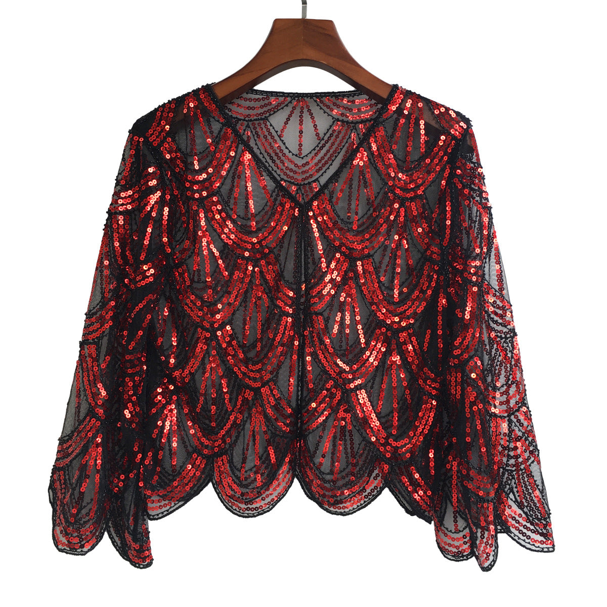 Women's Fashionable All-matching Party Banquet Sequined Coat