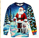 Polyester Spring And Autumn Round Neck Men's Sweater