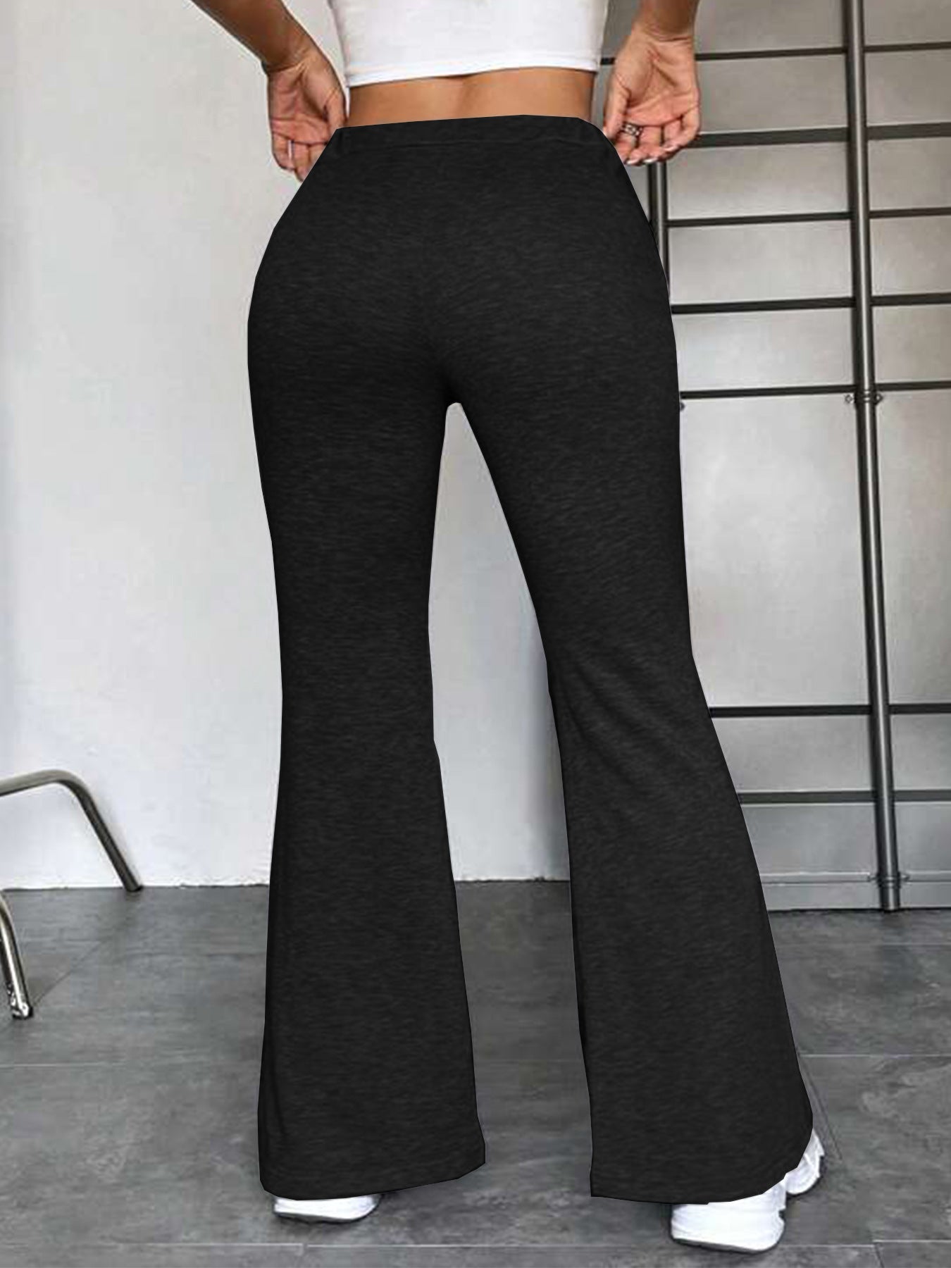 Stitched Flared Yoga Pants