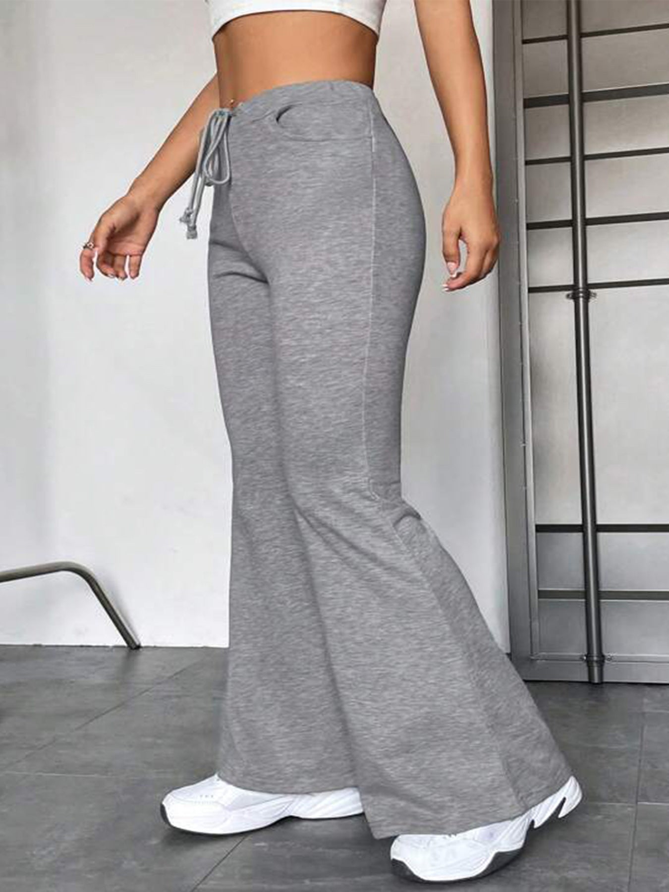 Stitched Flared Yoga Pants
