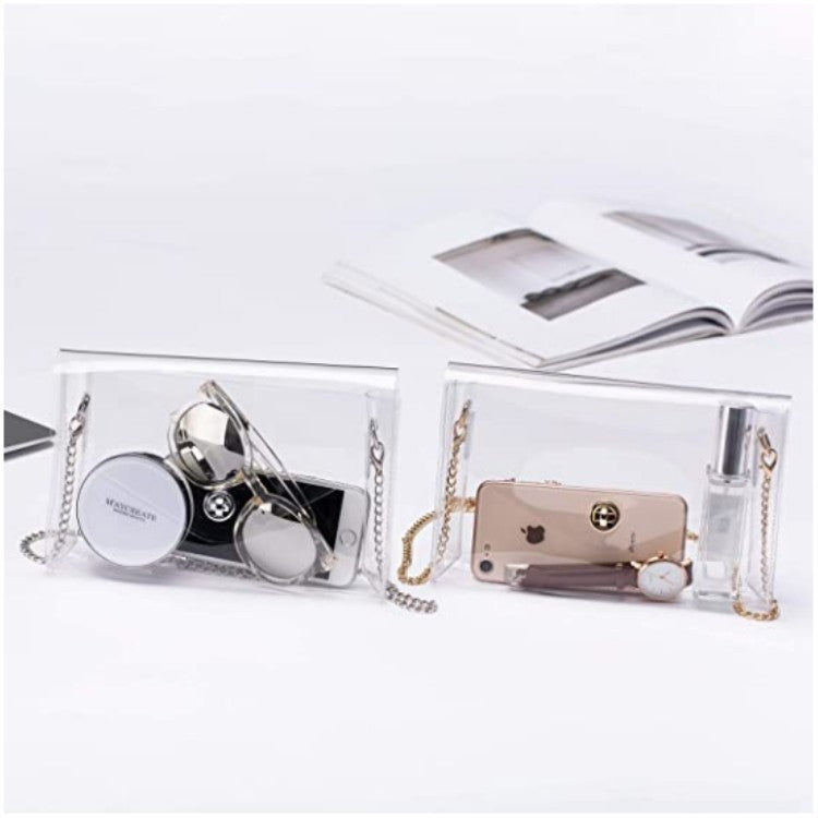 Women's Cute Transparent Sport Wallet Bag