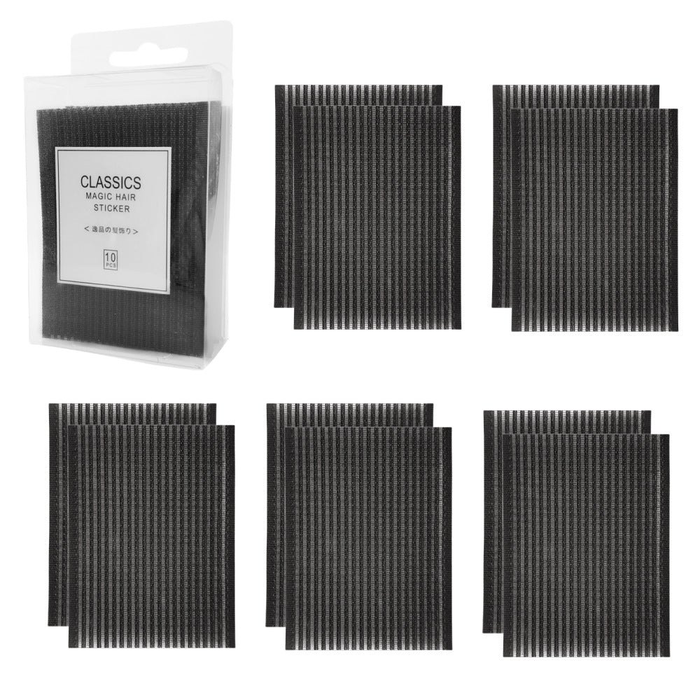 Boxed Color Cropped Hair Fastener Simple
