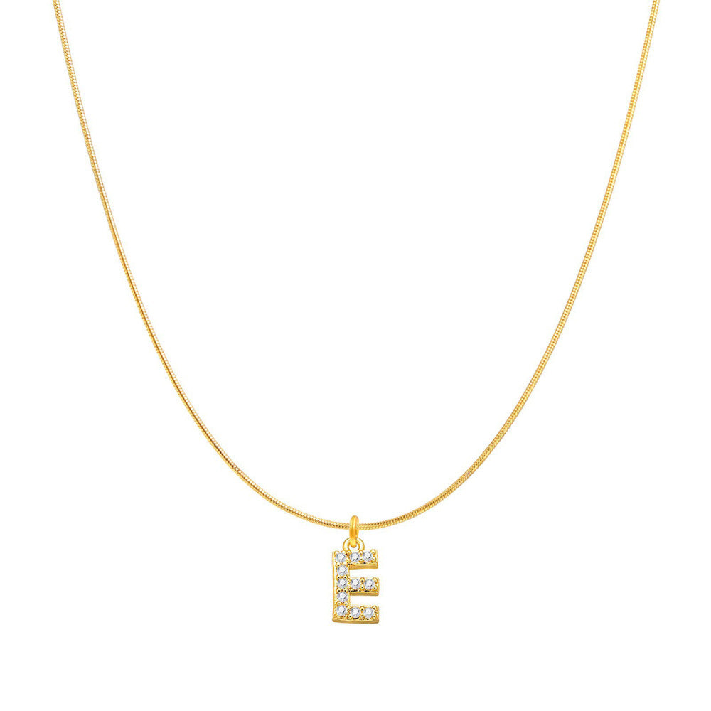 Fashion Personality Round Snake Clavicle Chain Female