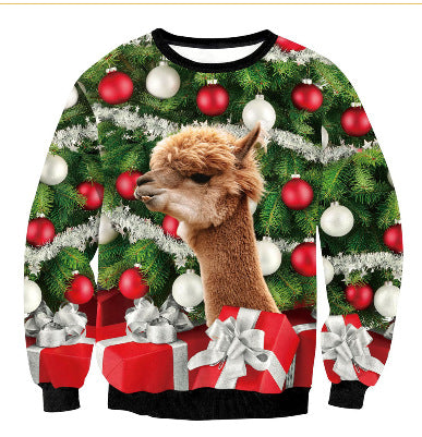 Polyester Spring And Autumn Round Neck Men's Sweater