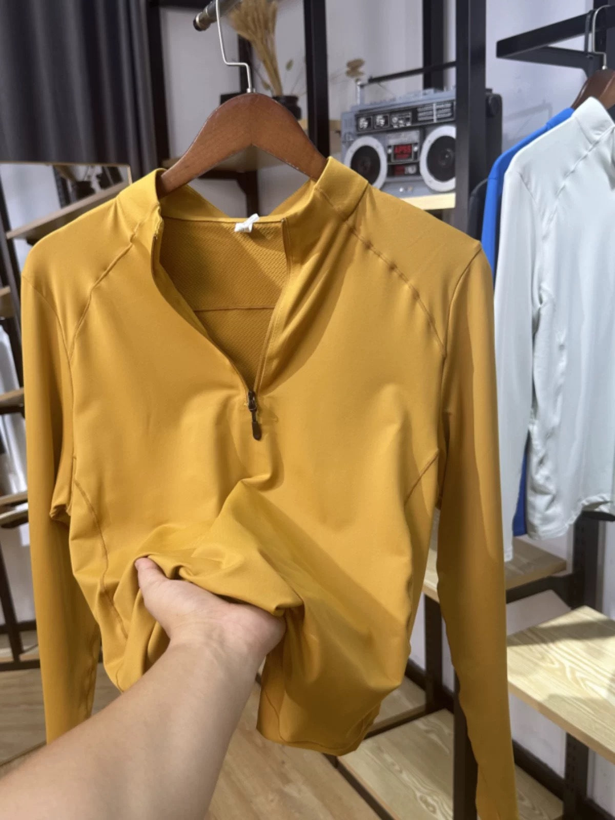 Men's Outdoor Sports Half Zipper Sweater