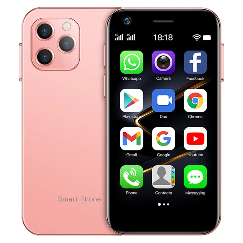 SOYES Android 10.0 Mini Smartphone 4G LTE Octa Core 13MP Camera 3.0'' Display OTG Cell Phone