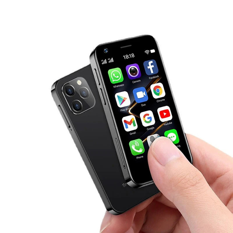SOYES Android 10.0 Mini Smartphone 4G LTE Octa Core 13MP Camera 3.0'' Display OTG Cell Phone