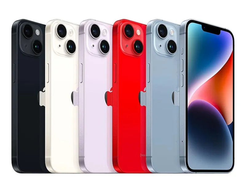 Apple iPhone 14 Plus Dual eSIM 128/256/512GB ROM 6GB RAM 6.7" Genuine Super Retina OLED Face ID NFC 5G 98% New Original Phone