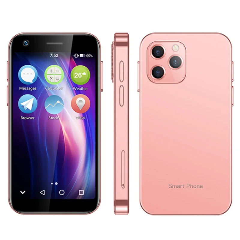 SOYES Android 10.0 Mini Smartphone 4G LTE Octa Core 13MP Camera 3.0'' Display OTG Cell Phone
