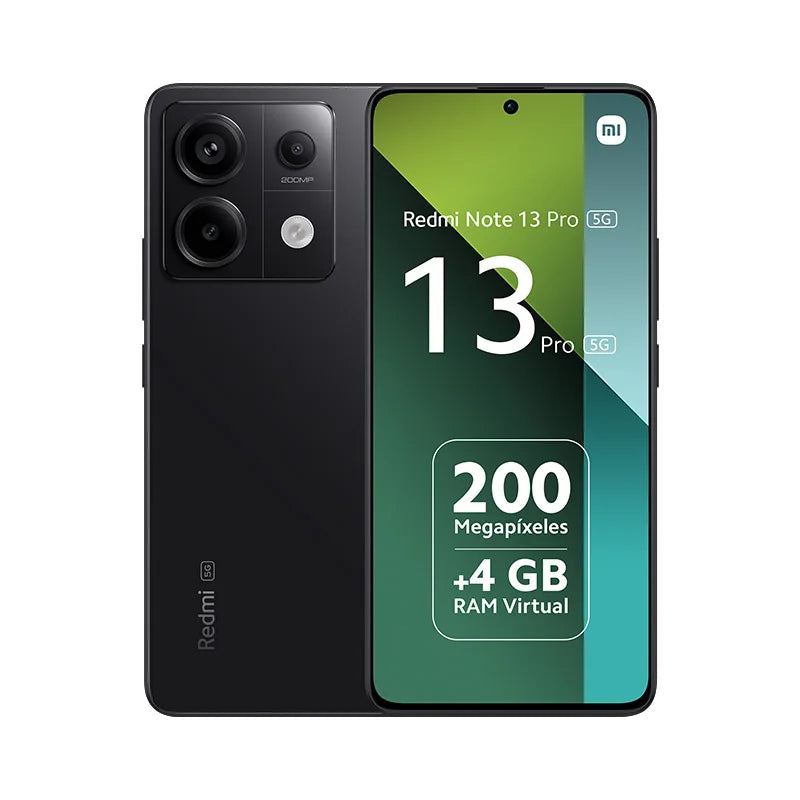 Xiaomi Redmi Note 13 Pro 5G,Smart Phones,NFC,6.67" 1.5K AMOLED display,120Hz,200MP Camera,67W Charger,5100mAh Battery,Global Version