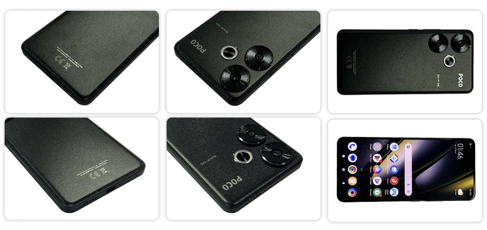 Global Version POCO F6 5G Cellphone 90W charging 5000mAh battery 6.67” 1.5K 120Hz Flow AMOLED DotDisplay Snapdragon 8s Gen 3