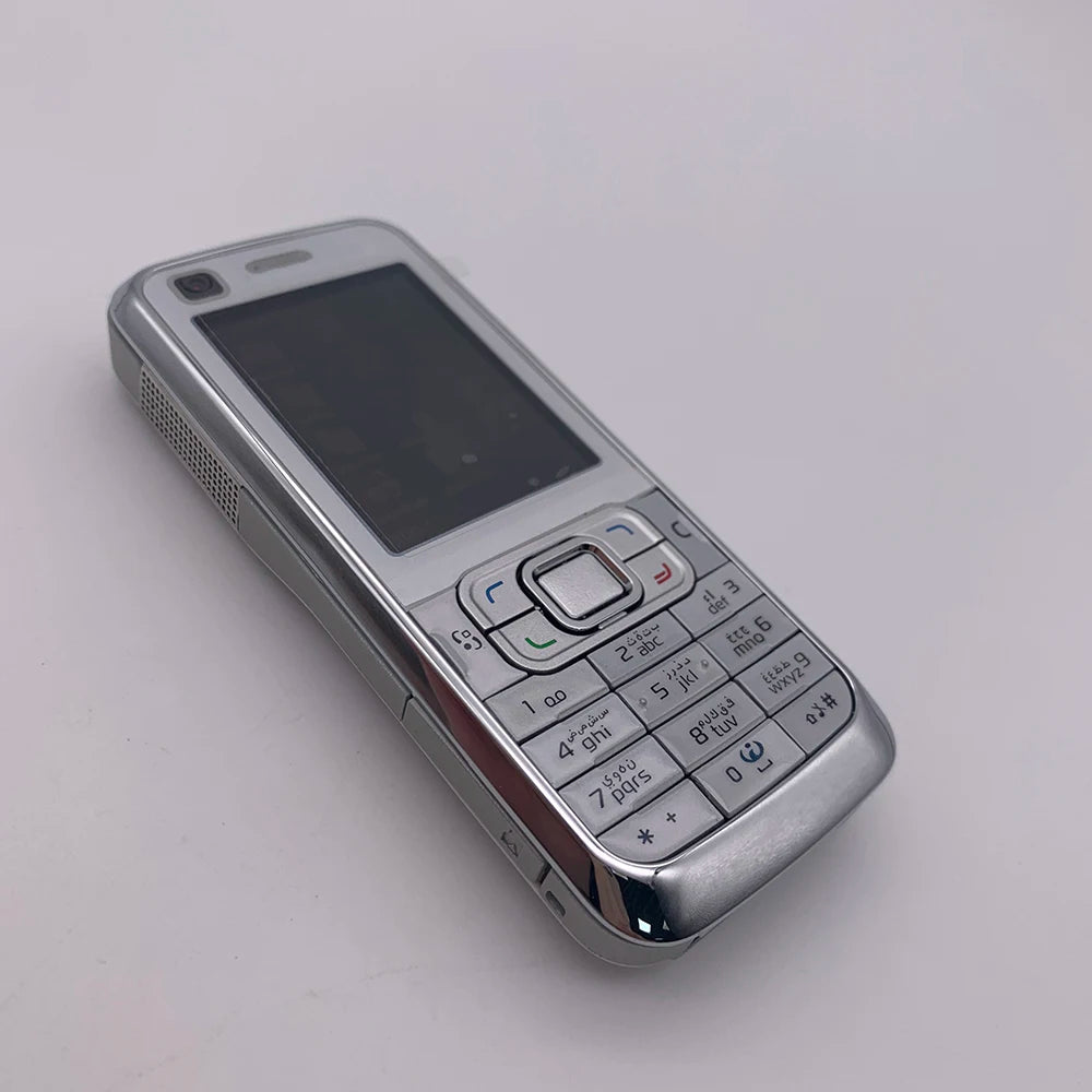 Original Unlocked 6120 classic Loudspeaker Bluetooth Mobile Phone Russian Arabic Hebrew Keyboard Made in Finland Free Shipping