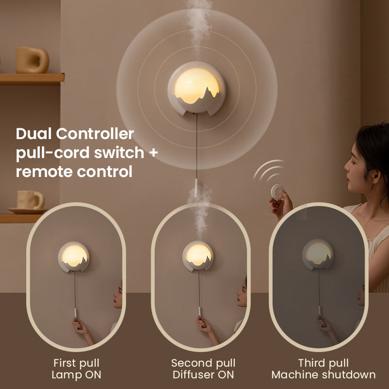 Wall Mounted Aroma Diffuser 150ml Remote