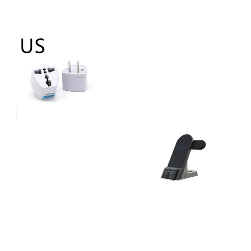 H35 Wireless Charger with Alarm Clock Multifunctional