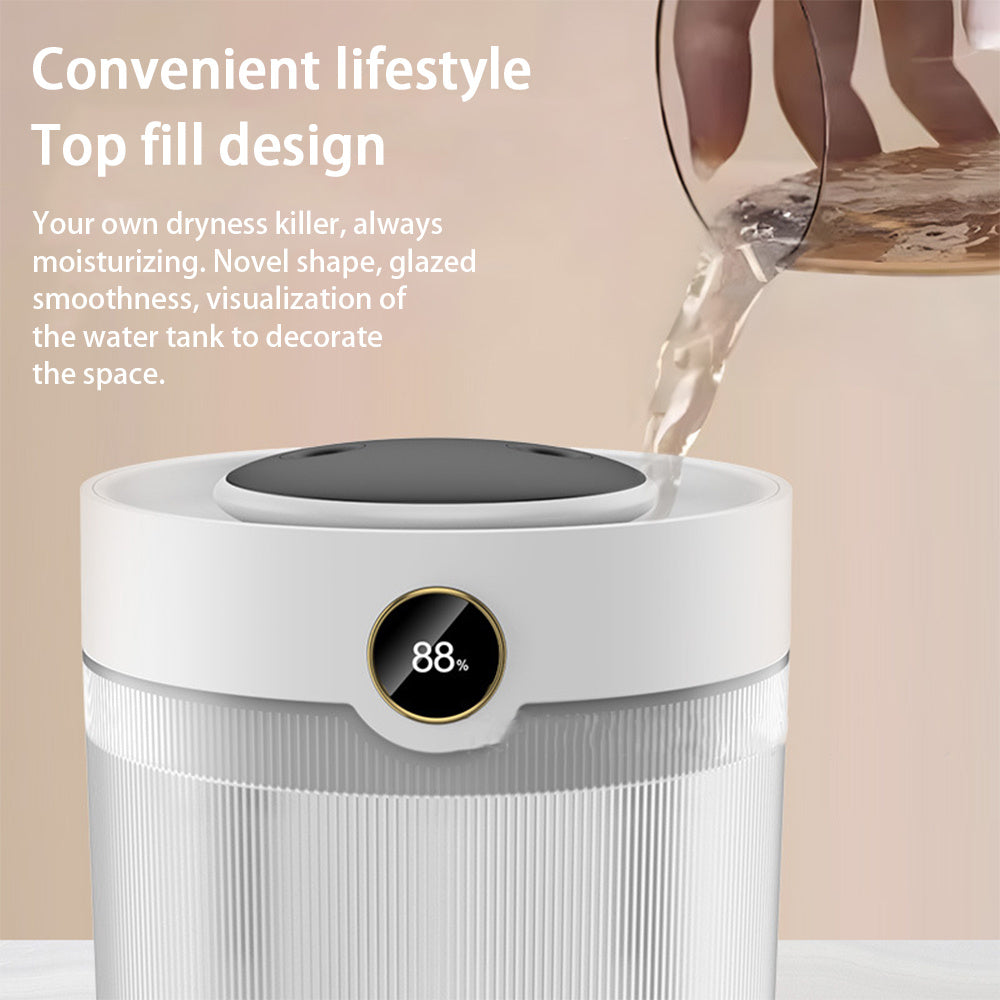 2L Double Spray Humidifier USB Display