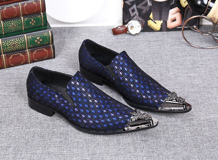 Trendy Brogue Men's Leather Shoes