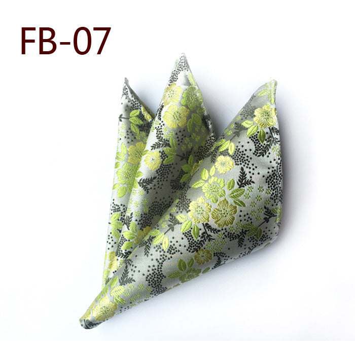 British Business Polyester Yarn Jacquard Small Towel