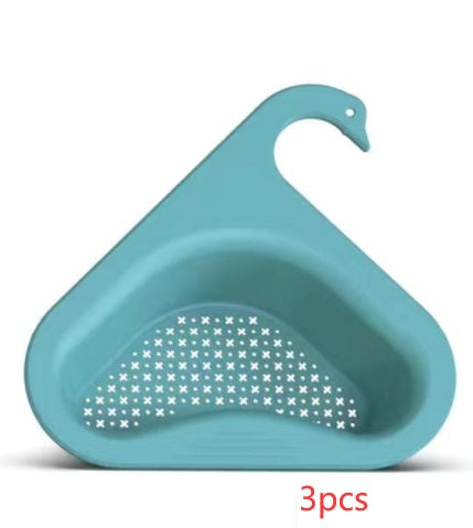 Sink Hanging Swan Drain Basket Kitchen Tool