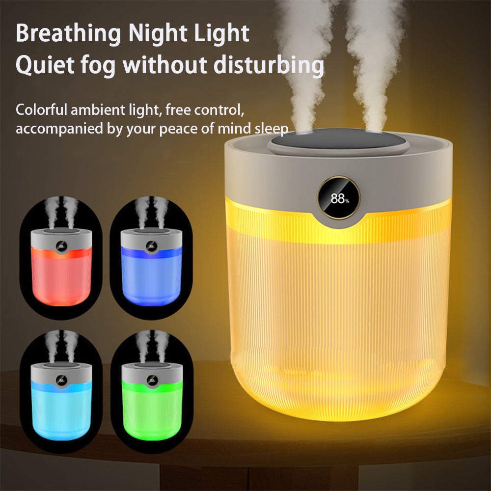 2L Double Spray Humidifier USB Display
