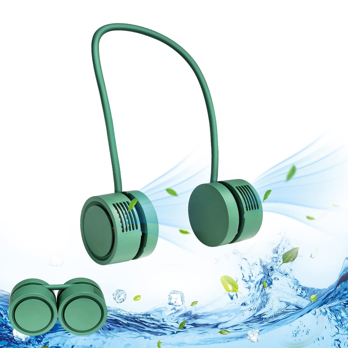 Leafless Neck Fan USB Portable Aromatherapy