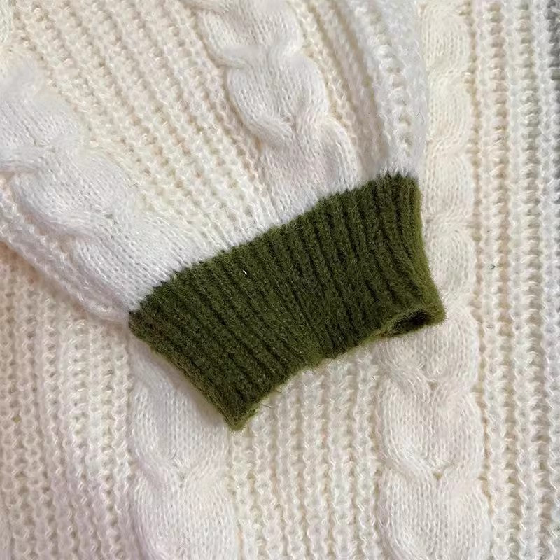 Women's Fashion Casual Woolen Cardigan Jacket