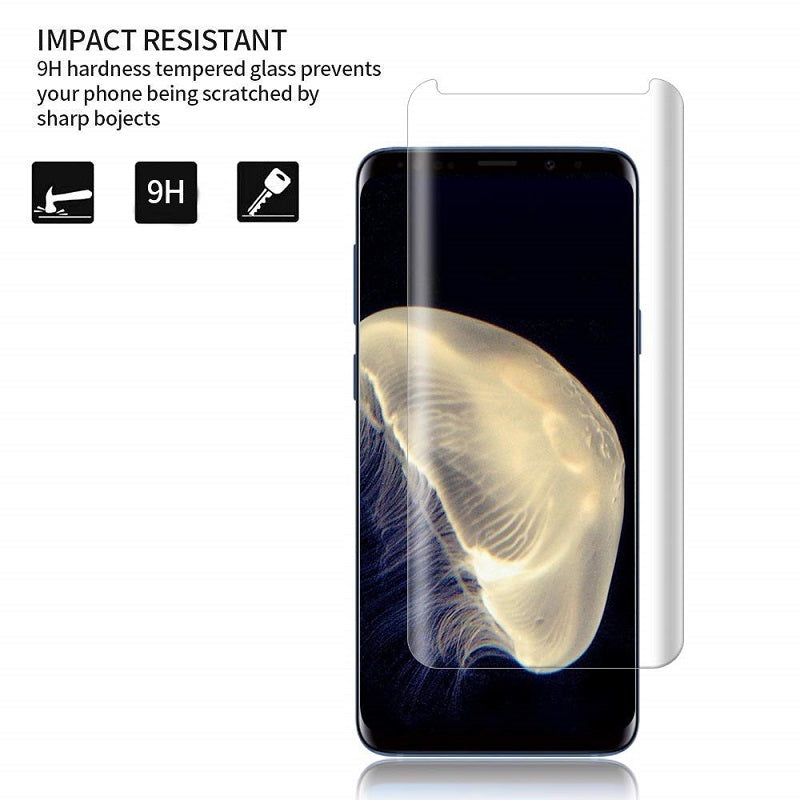 3D Allglue tempered glass full protective film